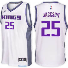 Justin Jackson Sacramento Kings #25 Home White New Swingman Jersey