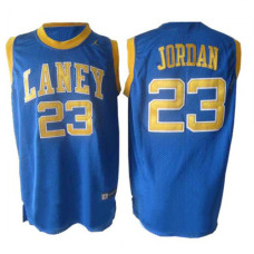 Michael Jordan Emsley A. Laney High School #23 Blue Jersey