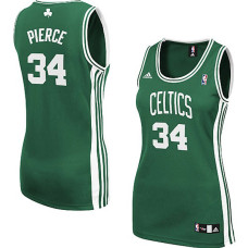 Women's Paul Pierce Boston Celtics #34 Swingman Road Jersey