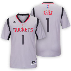 Rockets New Uniform-Houston 2015-16 Season #1 Trevor Ariza New Swingman Alternate Gray Jersey
