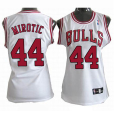 Women's Chicago Bulls #44 Nikola Mirotic White Jersey