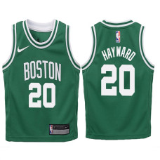 Youth 2017-18 Season Gordon Hayward Boston Celtics #20 Icon Green Swingman Jersey