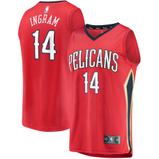 Men's New Orleans Pelicans Brandon Ingram Fanatics Branded Red 2022/23 Fast Break Replica Jersey - Statement Edition