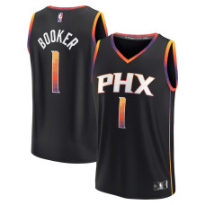 Men's Phoenix Suns Devin Booker Fanatics Branded Black 2022/23 Fast Break Player Jersey - Statement Edition