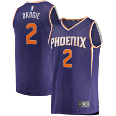 Men's Phoenix Suns Josh Okogie Fanatics Branded Purple 2022/23 Fast Break Replica Player Jersey - Icon