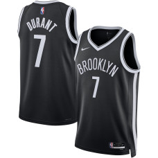 Men's Brooklyn Nets Kevin Durant NBA Black 2022/23 Swingman Jersey - Icon Edition