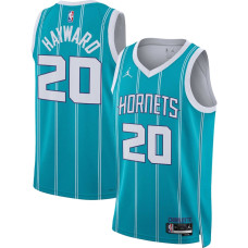 Men's Charlotte Hornets Gordon Hayward NBA Teal 2022/23 Swingman Jersey - Icon Edition