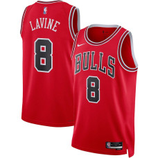 Men's Chicago Bulls Zach LaVine NBA Red 2022/23 Swingman Jersey - Icon Edition